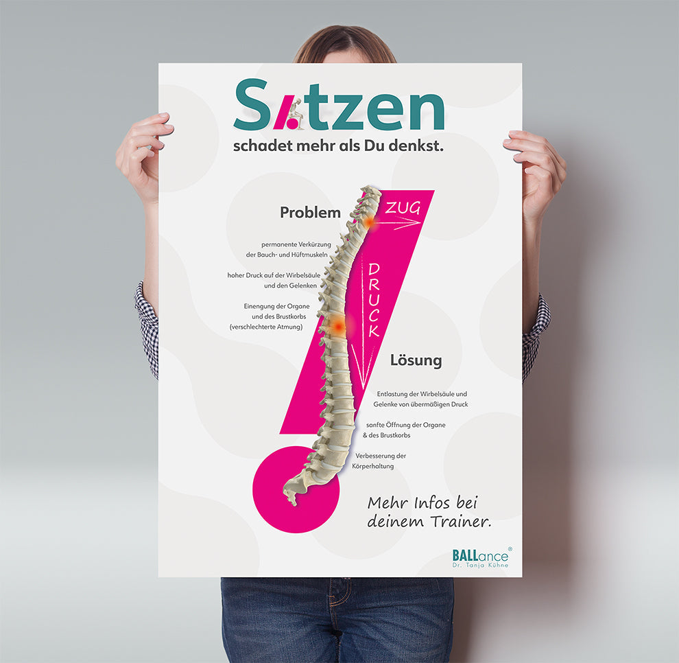 Sitzen schadet! - mehr als Du denkst