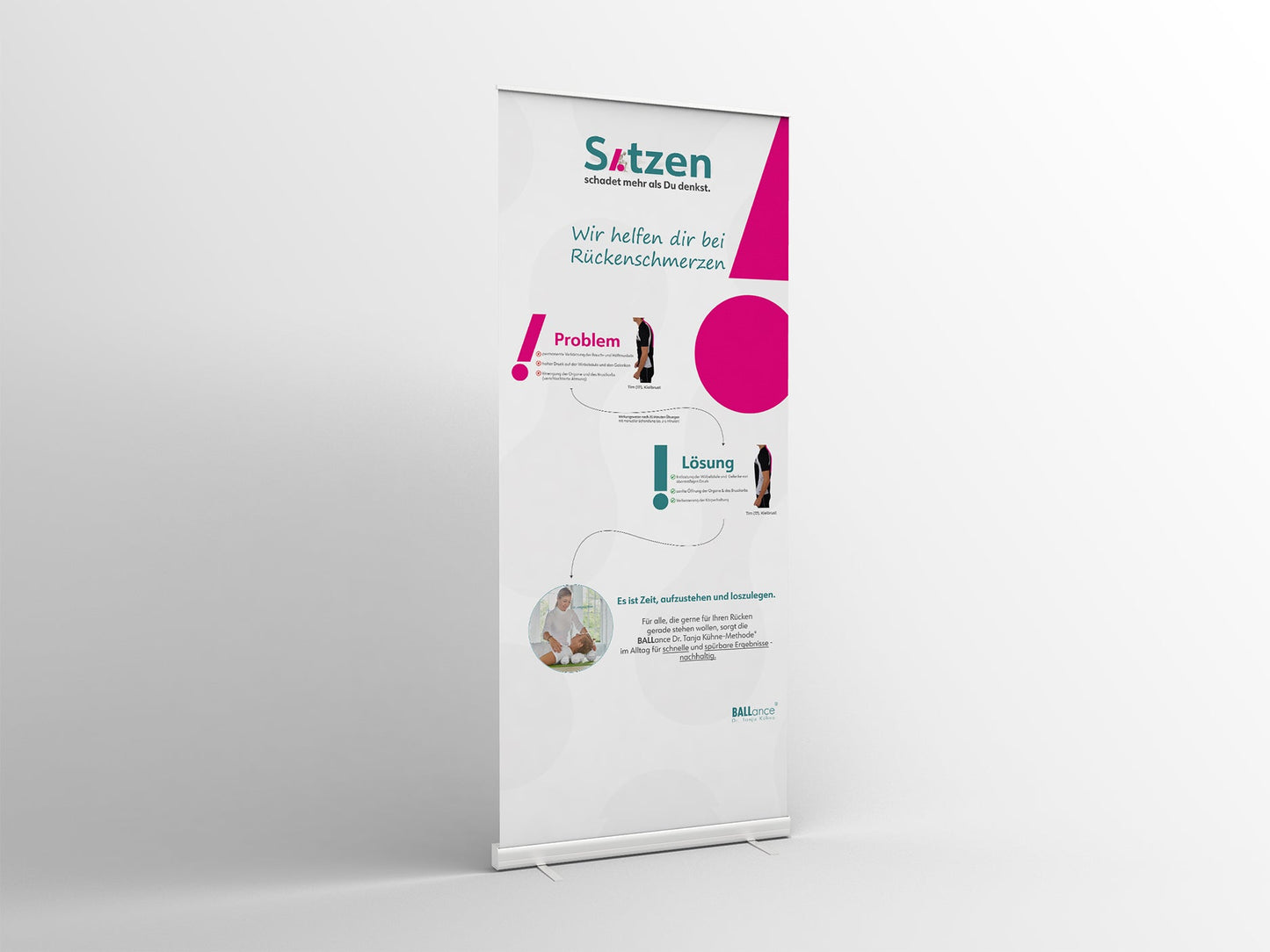 Sitzen schadet! - mehr als Du denkst