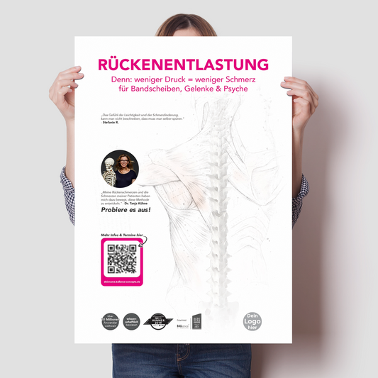 Marketingpaket - Rückenentlastung