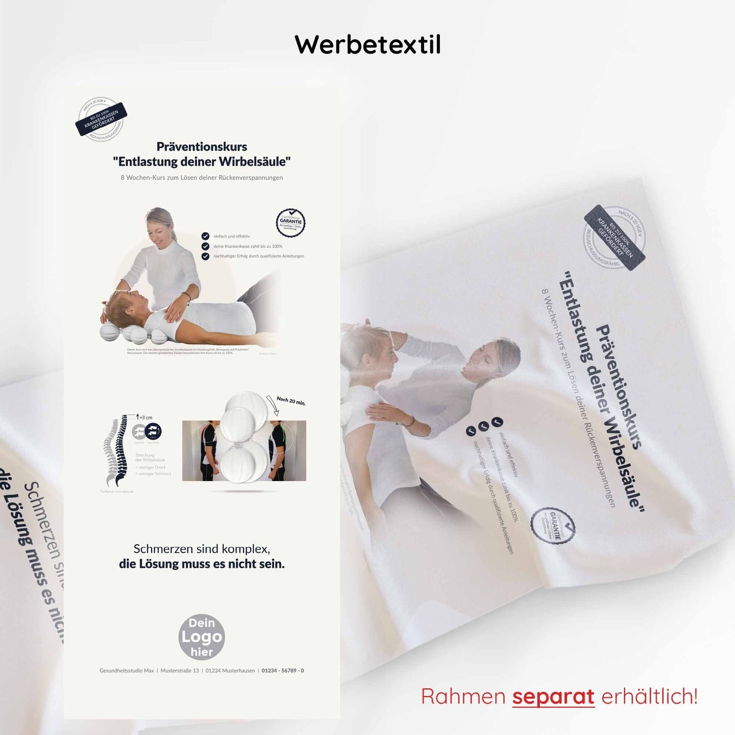 LED Roll-Up Wechselstoffe