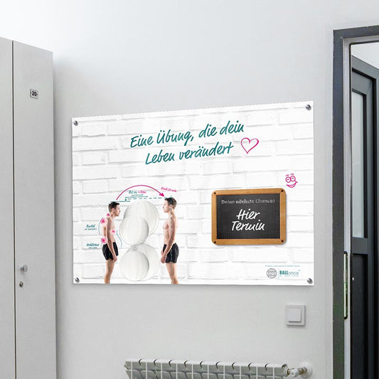 Wandbild, Infotafel - Acrylglas DIN A0