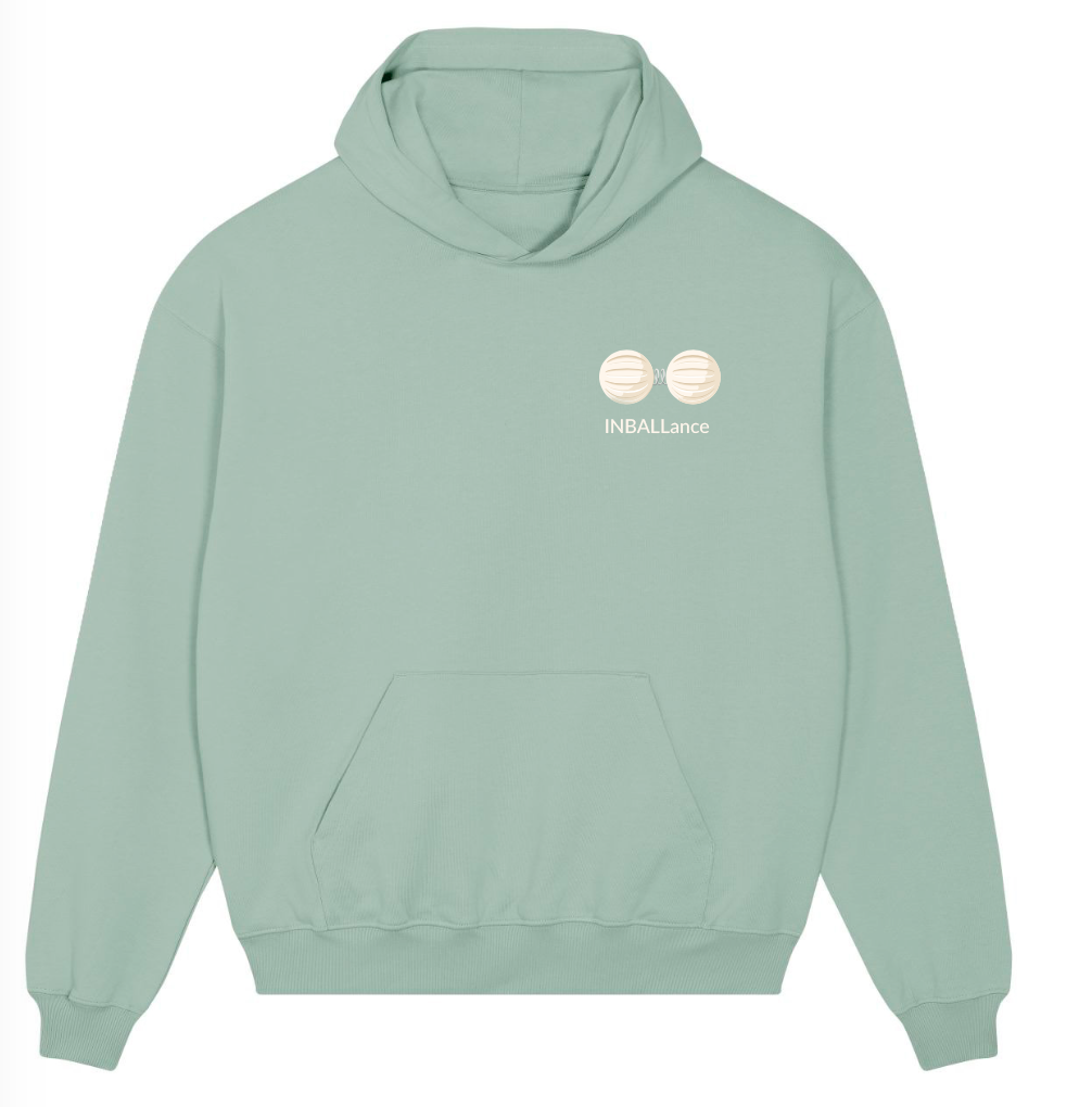 BALLance Hoodie in Redbrown, Aloe oder Offwhite