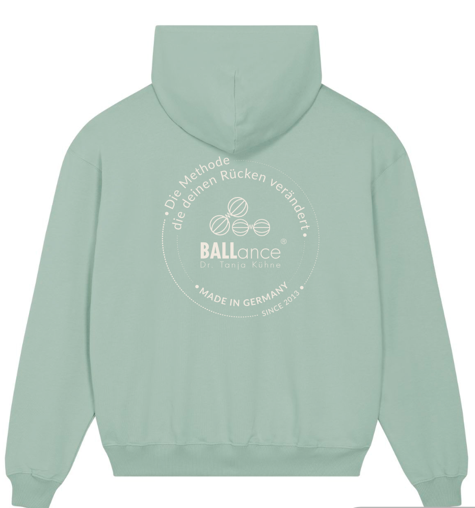 BALLance Hoodie in Redbrown, Aloe oder Offwhite