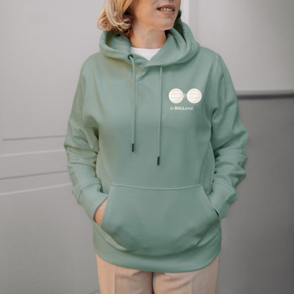 BALLance Hoodie in Redbrown, Aloe oder Offwhite