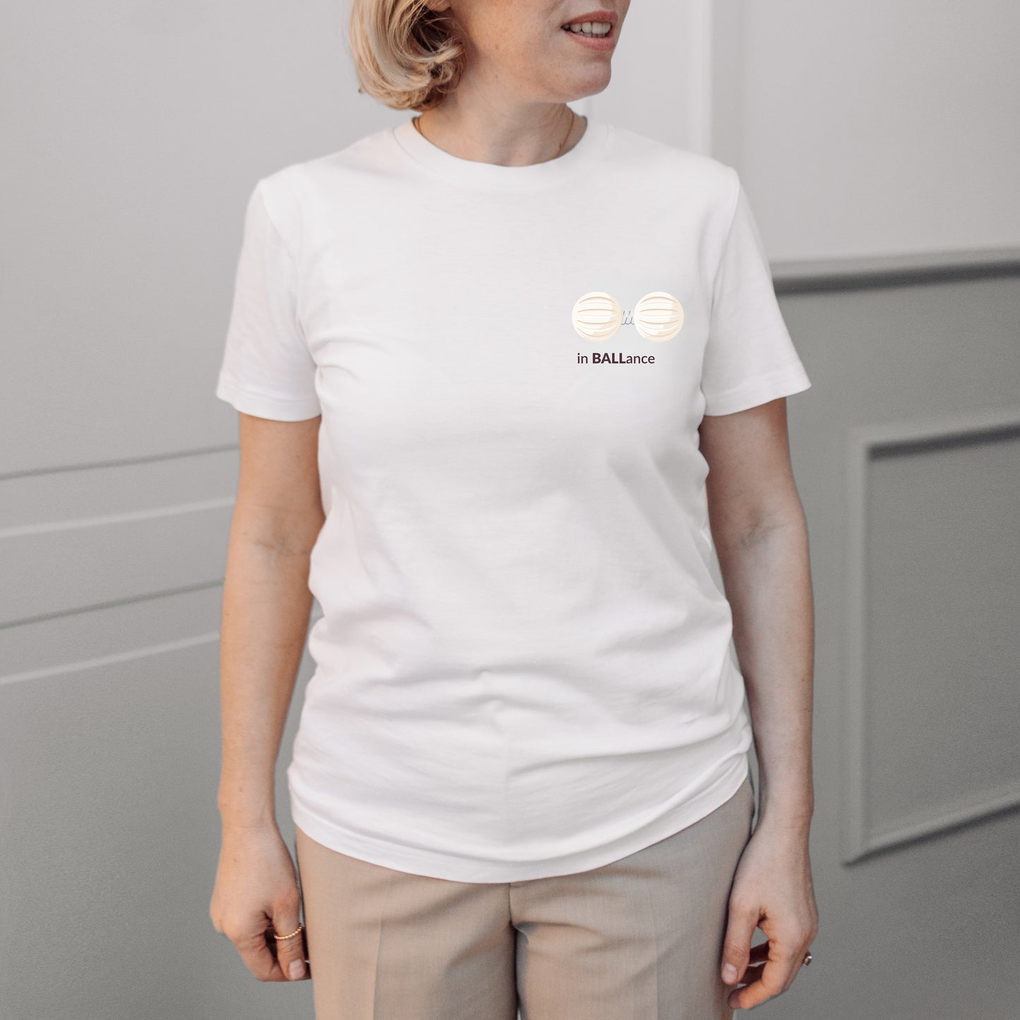 BALLance Shirt in Redbrown, Aloe oder Offwhite