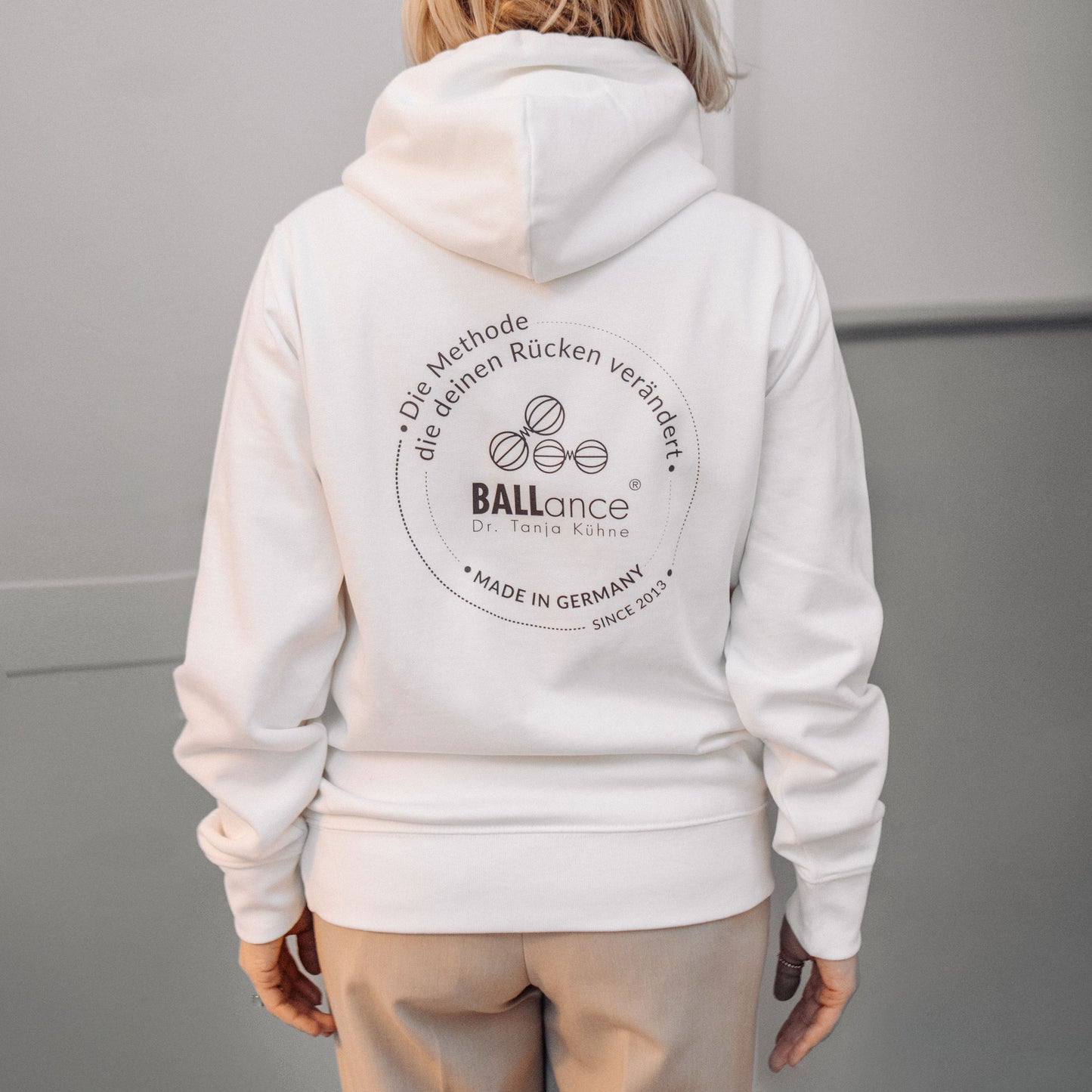 BALLance Hoodie in Redbrown, Aloe oder Offwhite