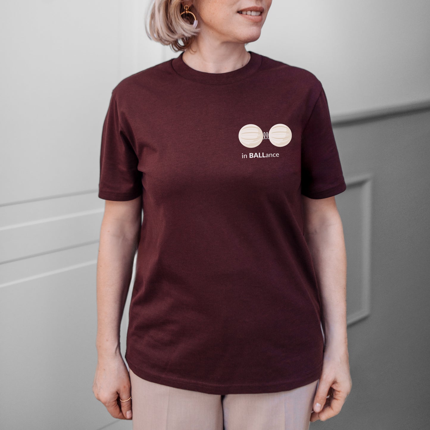 BALLance Shirt in Redbrown, Aloe oder Offwhite