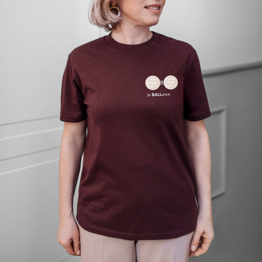 BALLance Shirt in Redbrown, Aloe oder Offwhite