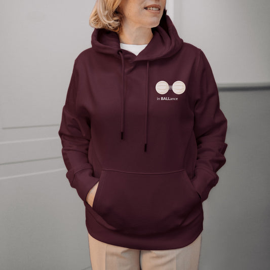 BALLance Hoodie in Redbrown, Aloe oder Offwhite