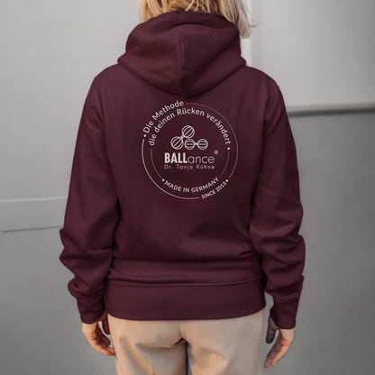 BALLance Hoodie in Redbrown, Aloe oder Offwhite