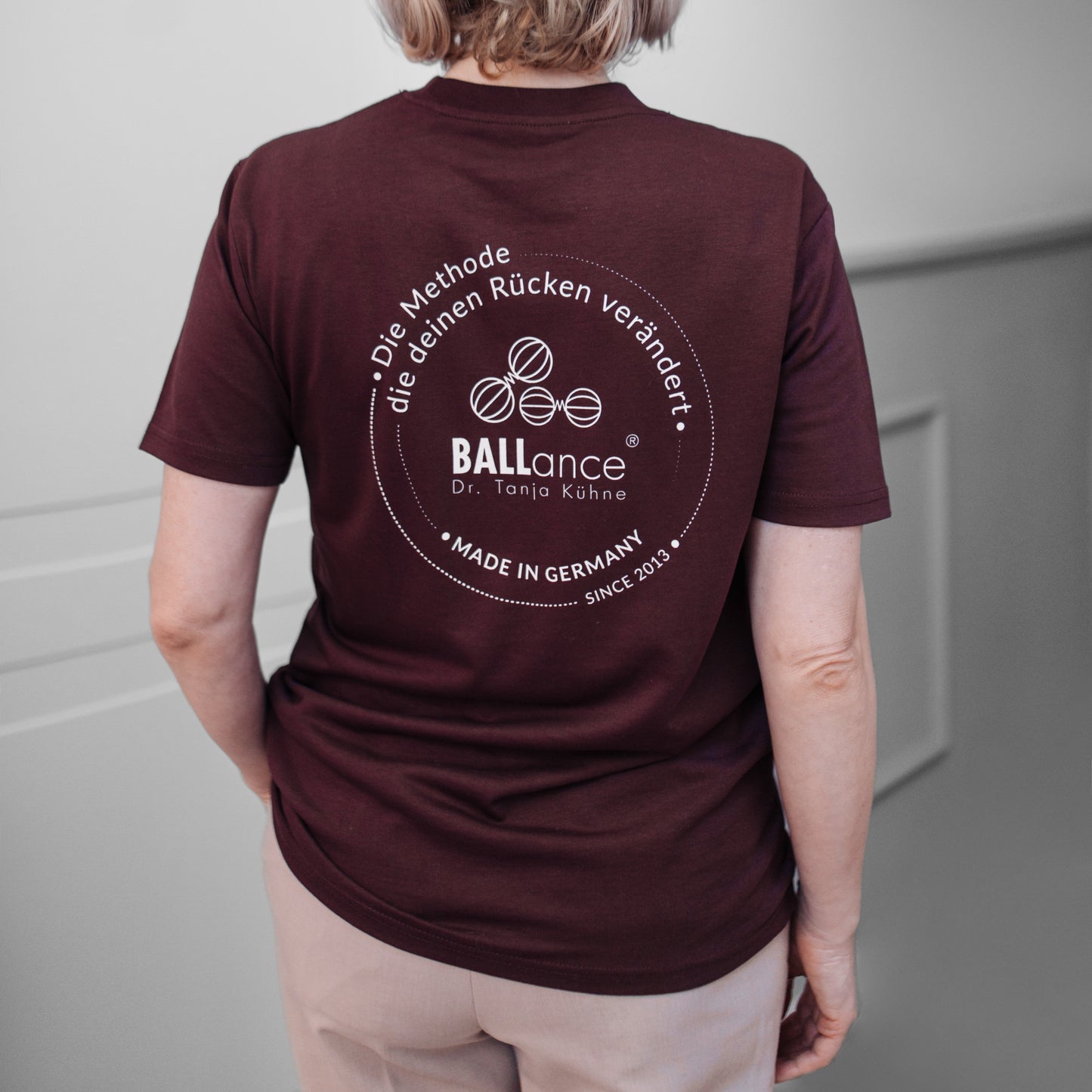 BALLance Shirt in Redbrown, Aloe oder Offwhite